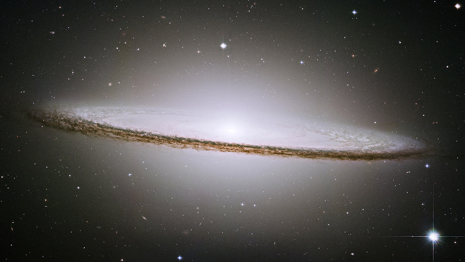 草帽星系。图片来源：NASA